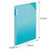 Kokuyo file kuriya-horuda-bukku Motte A4 4P Light Blue Flat –