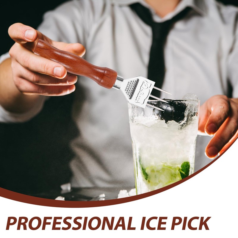 Ice Picks for Breaking Ice: Stainless Steel Ice Crusher with