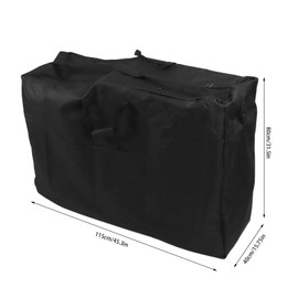 Yosoo Health Gear Wheelchair Bag Large Capacity, Foldable Oxford Cloth Travel Bag for Wheelchairs, Luggage, and More
