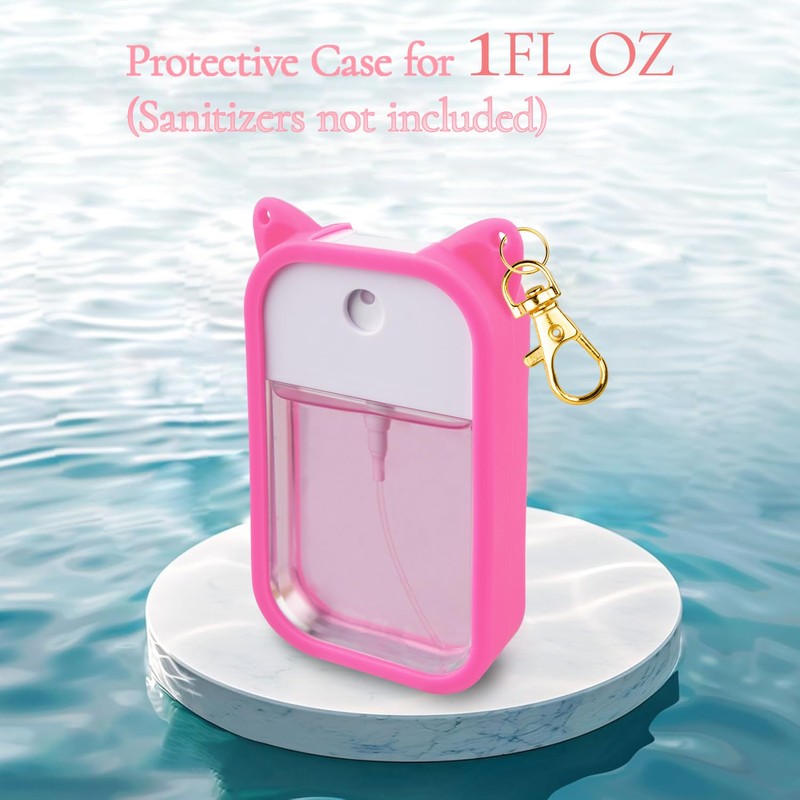 VANEST Silicone Case Compatible with Touchland Hand Sanitizer Spray 1