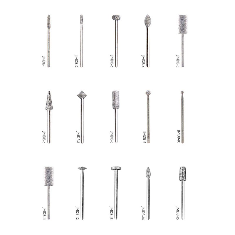 JOYA MIA 100% Natural Diamond Nail Drill Bits Long Lasting