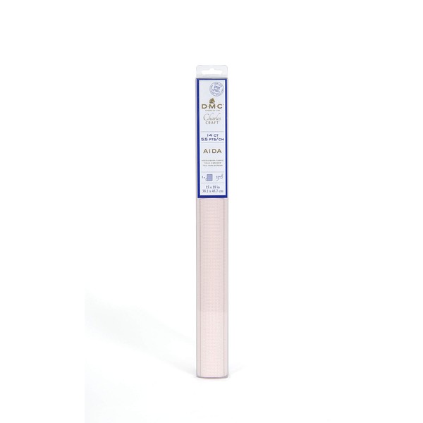 DMC GD1436-5625 Classic Reserve Gold Label Aida Fabric Box, Pink,