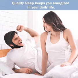 Chin Strap for Snoring | Head Strap for Snoring,Comfortable Anti Snoring Chin Strap, Adjustable Snore Stopping Device Keeping Mouth Closed