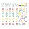 Real Vivid Tattoo Myth Stamp 5-Piece Kids Decorating Set Transfer Tattoo