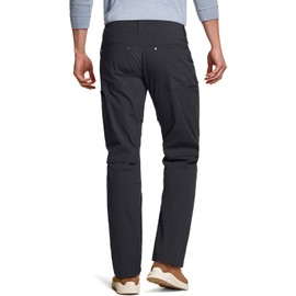 CQR Men's Vent Stretch Pants, Quick Dry Lightweight Casual Cargo Pants, Water Resistant Straight-Fit Utility Work Pants, Sedona Carbon Black, 38W x 30L