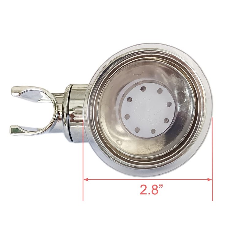 Qancekoo Adjustable Shower Head Holder Removable Suction Cup Shower Head
