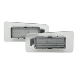 LED number plate light without error message with E-mark, registration free