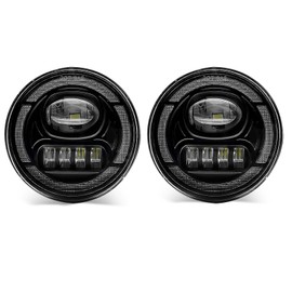 Shocklight LED&DRL Fog Lights fit for 2006 2007 2008 2009 2010 2011 2012 2013 2014 Ford F-150 F150 Truck, A Pair Front Bumper Driving Fog Lamps w/DRL & Amber Turn Signal Light- Clear Lens