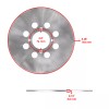 Caltric Front and Rear Brake Discs w/ Calipers Fits Yamaha