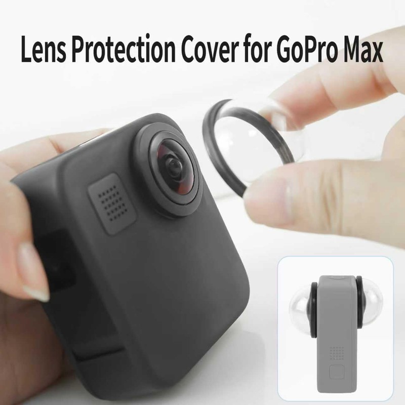 FIFIELD 2PCS Replacement Protective Lenses Cover Compatible with Gopro Max