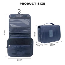 Kulturbeutel für Herren, Kulturtasche zum Aufhängen, Reise Kulturbeutel, Kosmetiktasche Wasserdicht, Travel Essentials, für Damen und Herren