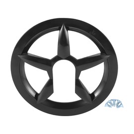 X AUTOHAUX 40 42 Teeth 6.5cm 5 Holes Bicycle Bike Crankset Chain Wheel Cover Protector Chain Wheel Protective Cover Black