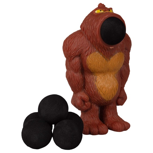 Hog Wild Bigfoot Popper Toy - Shoot Foam Balls Up to 20 Feet - 6 Balls Included - Age 4+