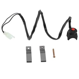 Interruptor 12v manillar moto, interruptor arranque/claxon moto para moto ATV Dirt Bike