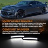 Dynamic Scan LED White Side Marker Lights for Chevy Camaro