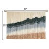 IOWER Large Macrame Wall Hanging Dip Dye Craftsmanship Fiber Yarn