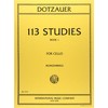 ドッツァウアー: 113の練習曲 第1巻/インターナショナル・ミュージック社/チェロ教本・練習曲