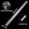 4PCS 18Inch Continuous & Piano Hinges, Heavy Duty Stainless Steel