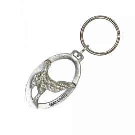 Mallard Keychain, B004KC, 2 Inches, Waterfowl, Duck, Bird Watching, Gift, Metal