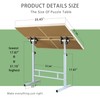 1500 Pieces Jigsaw Puzzle Table with Legs and Drawers, Adjustable