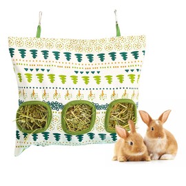 WeddHuis Canvas grass bag, hay bag made of high-quality canvas, scratch-resistant, waterproof, durable, easy to clean, large capacity, suitable for long-term use