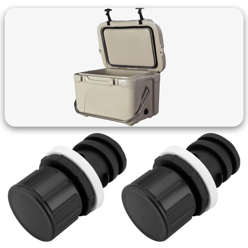 ECSiNG 2 Pieces Cooler Drain Plug Replacement 60.5 * 33mm