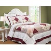 Cozy Line Home Fashions 3-Piece Queen Size Cotton Quilt Bedding