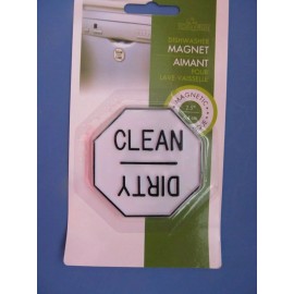 Fox Run Dishwasher Magnet : Clean or Dirty Reminder Plastic Material #5935  NEW