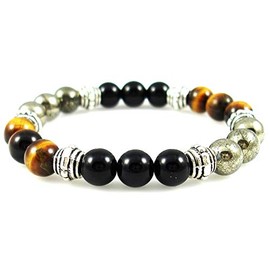 ASTHMA RELIEF 8mm Crystal Healing Gemstone Intention Bracelet