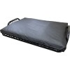 Danfuton Black Leather Vinyl Full Size Futon Mattress Covers, Bed
