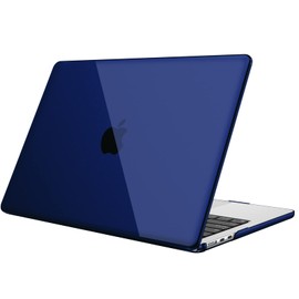 Fintie Case Compatible with MacBook Air M3 M2 13.6 Inch (2024-2022) A3113 A2681, Ultra Thin Hard Shell Protective Snap Case Compatible with MacBook Air 13.6 Inches, Blue