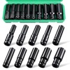 1/2 Drive Deep Impact Socket Set, 12 Piece Metric Socket