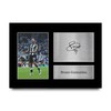 HWC Trading A4 Bruno Guimaraes Newcastle United Gifts Printed Signed