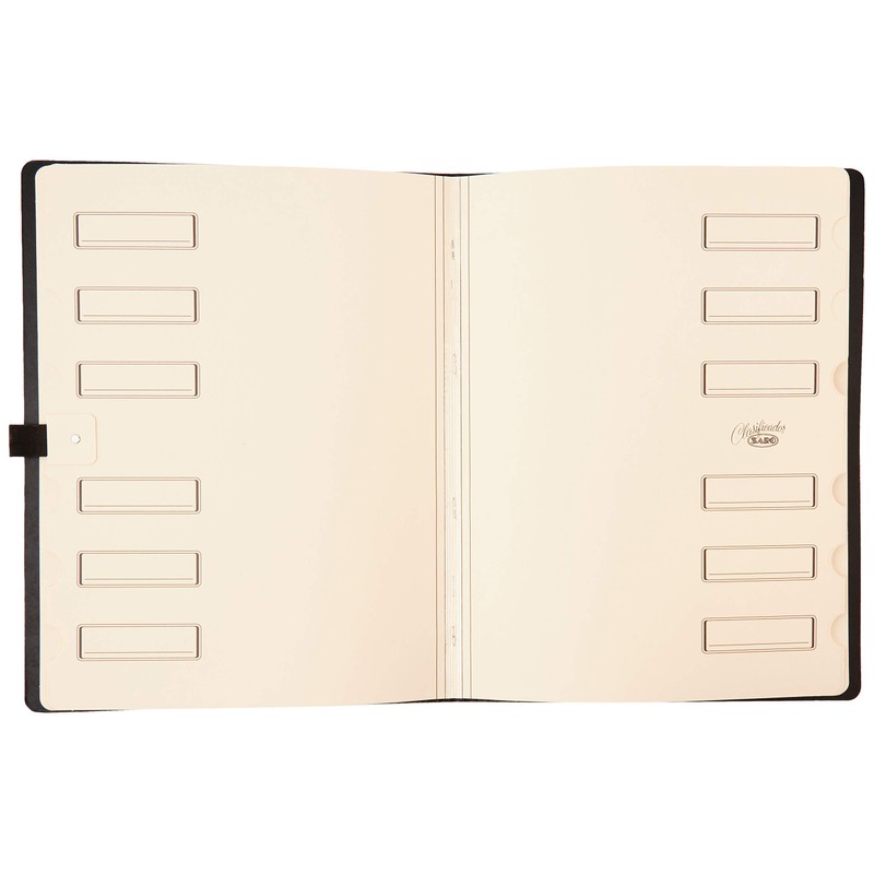 Saro - Sorting File Folder Long Foolscap Black