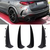 1 Pair Rear Bumper Spoiler Air Vent Cover Left Right