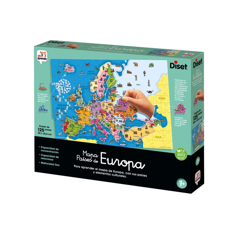 Diset – Toy Educational Countries of Europe (68947)