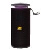 Maíz Bocina Inalambrica Cilindro Bluetooth Fm Recargable Tws Color Negro
