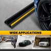 HOXWELL 2 Pcs 18'' Parking Car Wheel Stopper for Garage