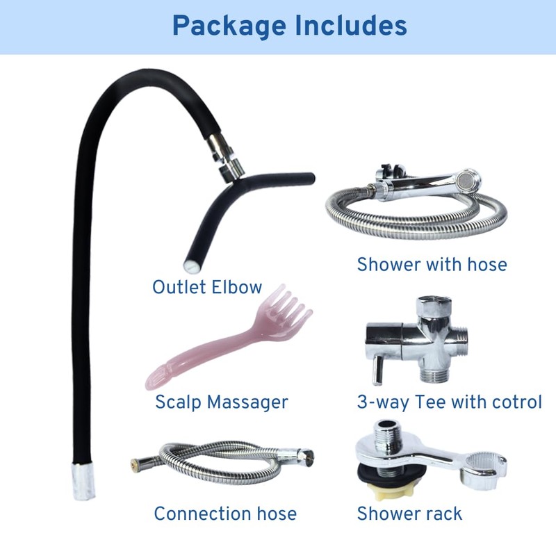 Head Spa Tools Spa Waterfall for Shampoo Bowl, Salon &