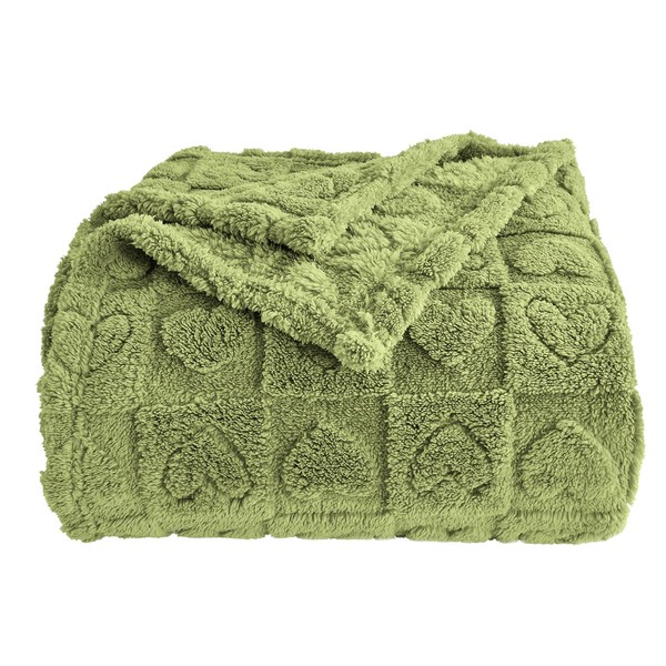 GIOKARNNA Heart Checkered Throw Blankets, for Love Mother Friends Pets,280