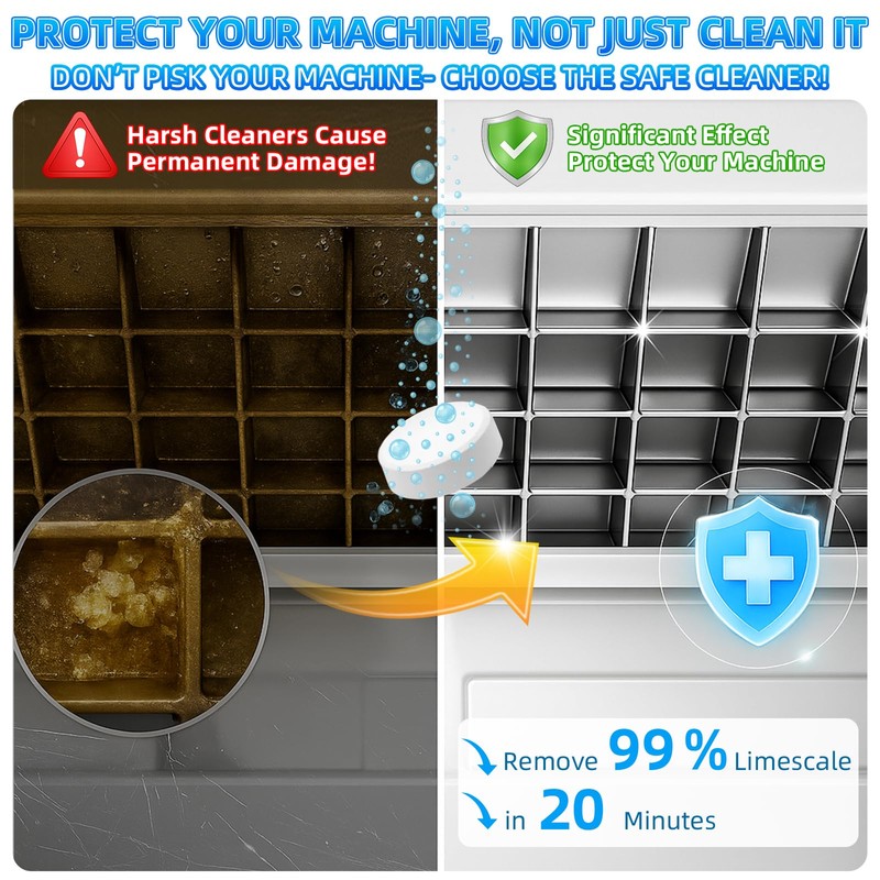 LAMPYLIFE Ice Machine Cleaner