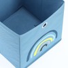 Zeller Blue Rainbow 14426 Storage Box 28 x 28 x