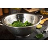 Abrus® Stainless Steel Colander 24cm - Advanced Sturdy Base |
