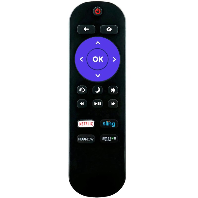 Universal Remote Control Compatible with All Sharp ROKU Smart TVs