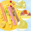 GeorgeX 50Pcs Desechable Popsicle Mold Bag Moldes para Cubitos de