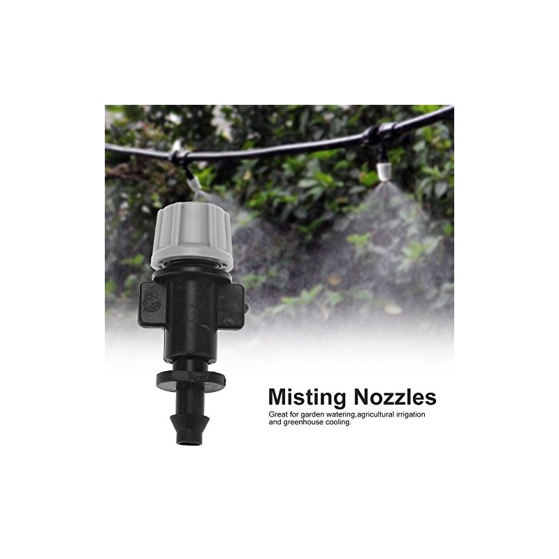 50pcs/Set Misting Nozzles Sprinkler Head Atomizer for Patio Garden Agricultural