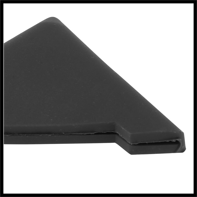 Hihaha 2pcs PVC Universal Car Door Corner Edge Guard Bumper