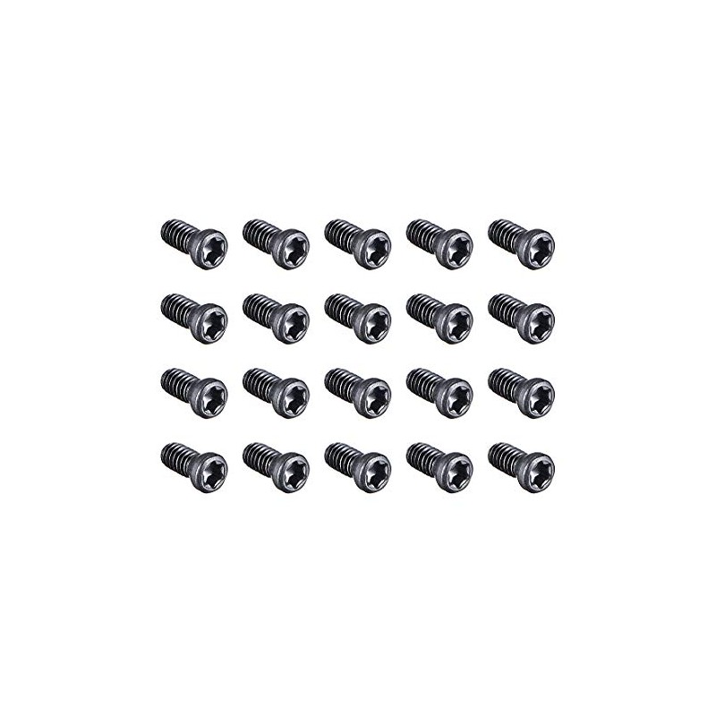 sourcing map Torx Screws Replacement Carbide Insert CNC Lathe M2.5