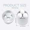 LECEHIVO 12 Pcs Golf Hole Cup ABS Plastic Golf Putting