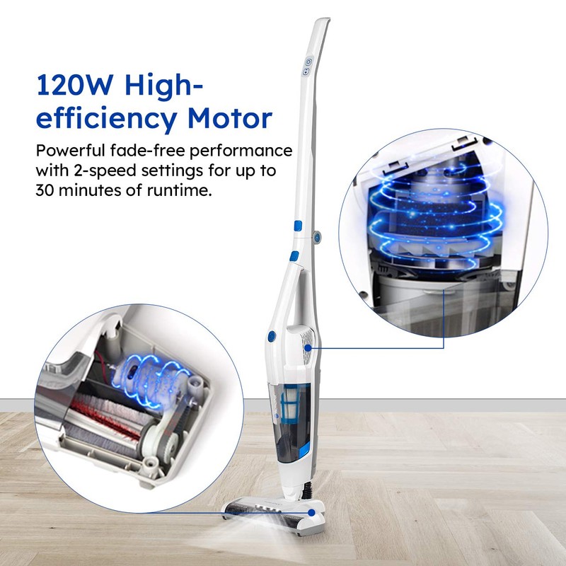 Vacmaster VSD1801 Cordless Handheld & Stick Vacuum Cleaner 2 in